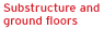 Substructure and ground floors
